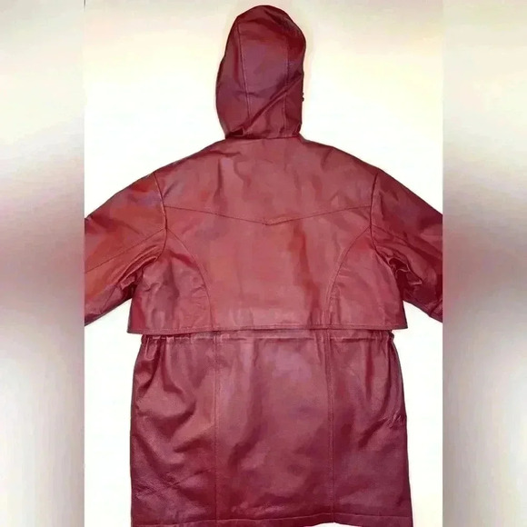 Morningside Women’s Vintage 100 % Leather Jacket Size Medium - Picture 6 of 8